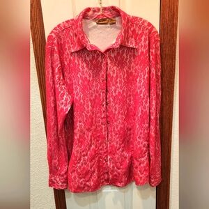 Retro Wrangler Lace Button Down Shirt